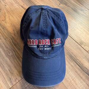 Vintage Hard Rock Cafe Key West Navy Blue Hat
